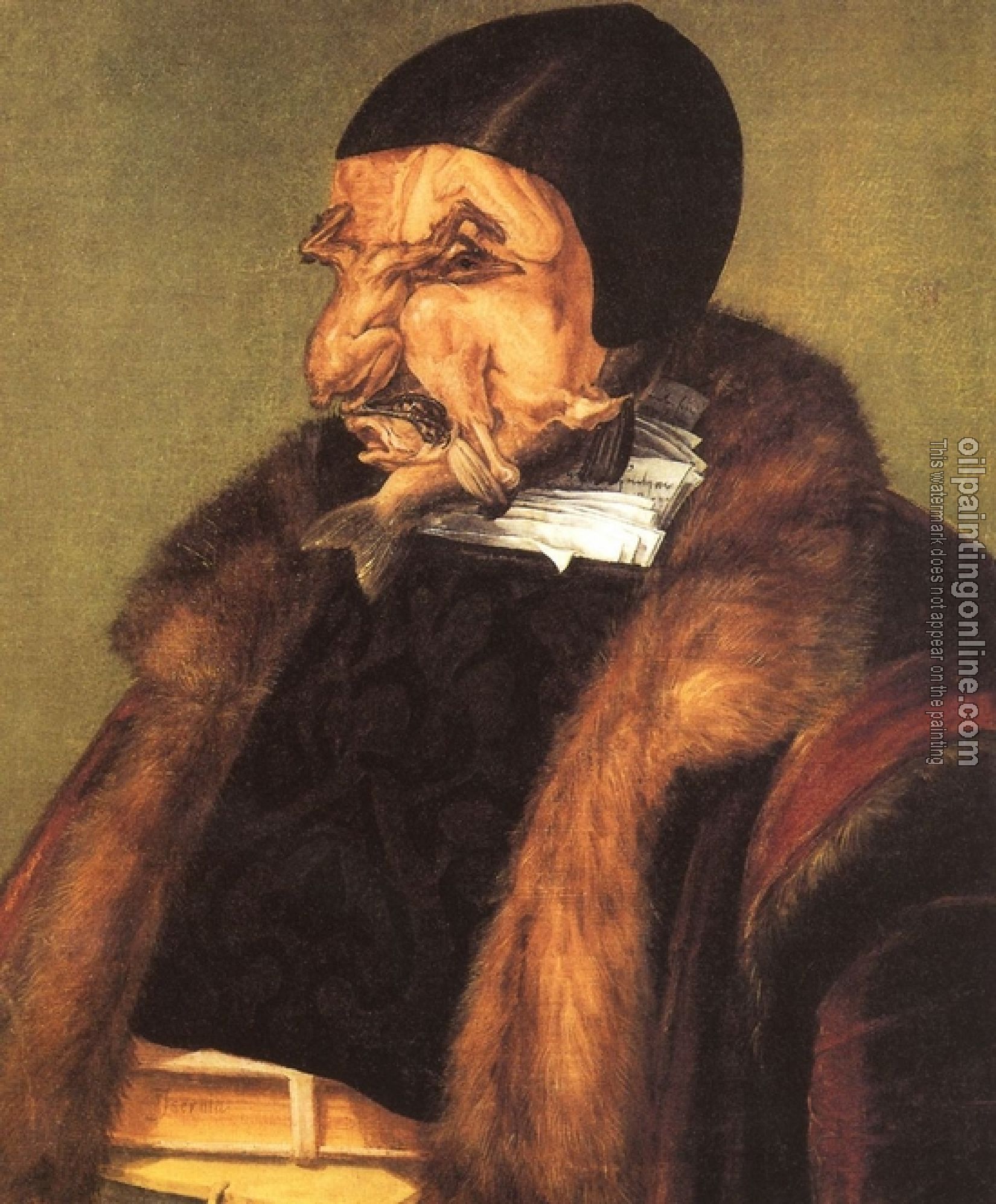 Arcimboldo, Giuseppe - The Lawyer